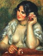 Pierre Renoir Gabrielle with a Rose France oil painting reproduction